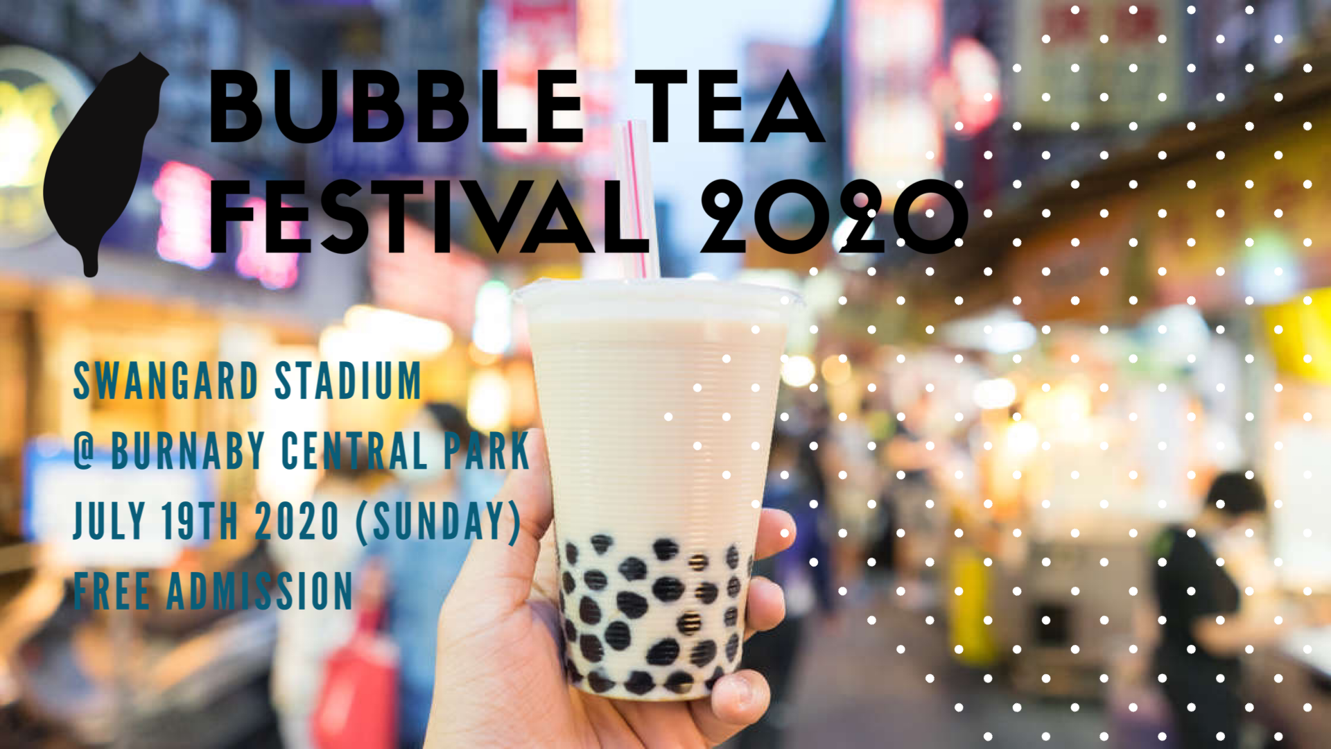 Bubble Tea Festival at Swanguard Stadium Tourism Burnaby